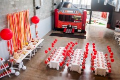 M’s Fireman-themed Birthday Party, March 2016
