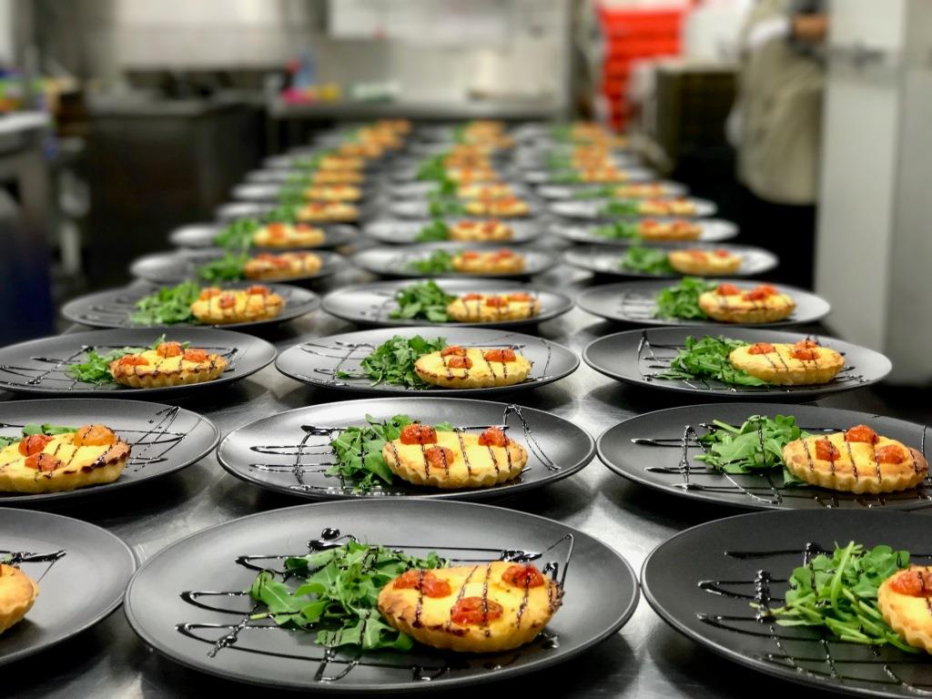 corporate sample menu