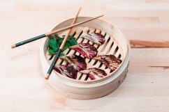 Grilled Beetroot Dumplings